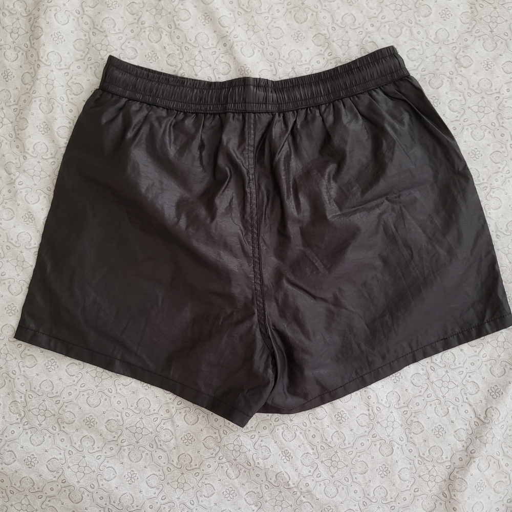 Black Drawstring Shorts - Picture 2 of 6